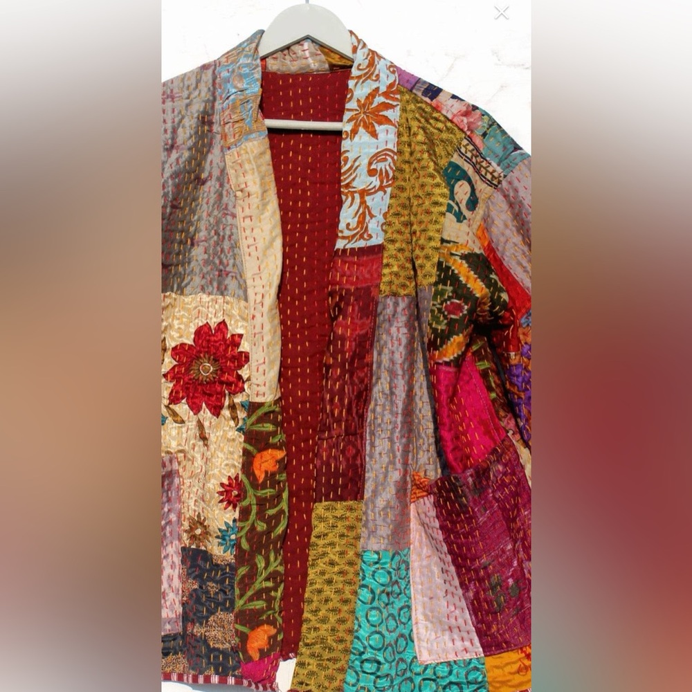 🧡💜🩷 KANTHA GALORE DROP 😍 SHOP THE CURATED COLLECTION OF OOAK - Picture 6 of 12